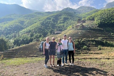 Excursão de trekking de dia inteiro em Sapa