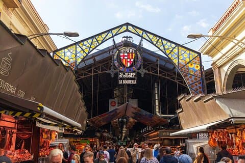 Barcelona Paella Kookles met Marktbezoek, Tapas & Sangria