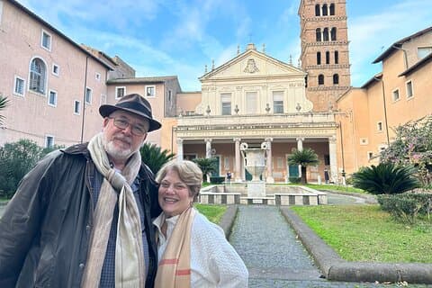 Tour privato del quartiere Trastevere e dell'Isola Tiberina con gelato