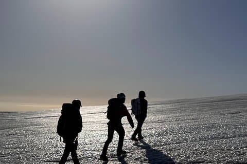 3 Stunden geführte Breidamerkurjokull-Gletscherwanderung ab Jokulsarlon