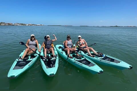 Single-Kayak Tour To Clearwater Island With Beach Setup Included!