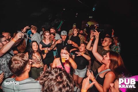 Pub Crawl Krawl gjennom Krakow