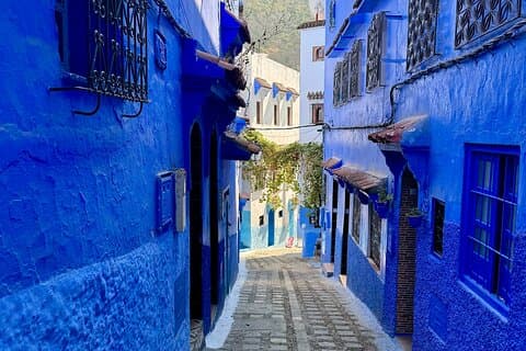 Blåvita städer Chefchaouen och Tétouan privat rundtur