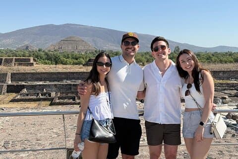 Privat Teotihuacán Tour från Mexico City