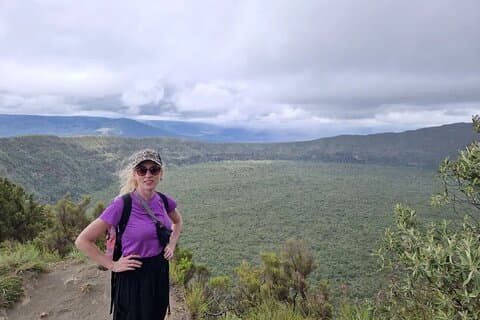 Tur i liten grupp till Mount Longonot och Naivashasjön (tillval)