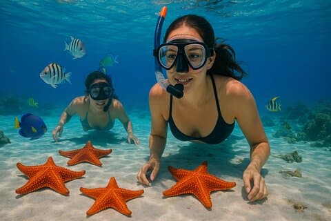 Fantastisk utforskning til El Cielo Palancar og Columbia Reefs