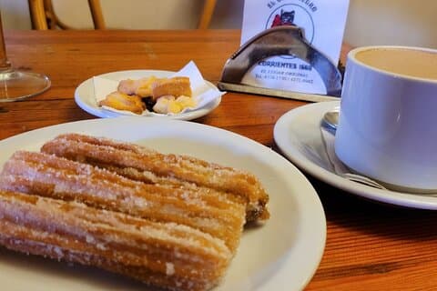 El Gato Negro Hot Chocolate og Churros smagning fra Buenos Aires