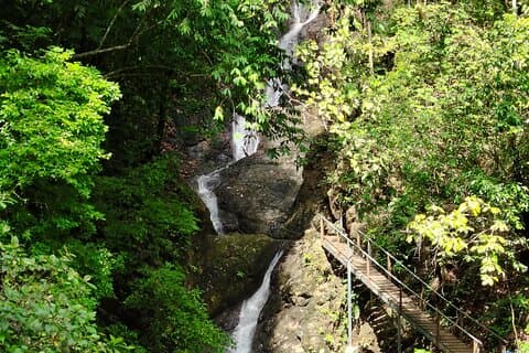 Jurassic Trail, Wandeling langs 10 watervallen in Jacó door Jorge