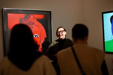 Private Kunstgalerien von London Mayfair mit einem Kunsthistoriker