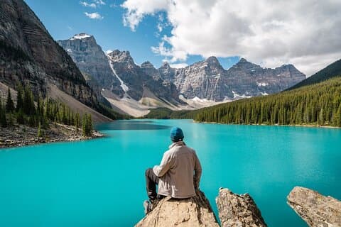 Lago Moraine, Lago Louise Emerald y Lago Peyto todo en tour de un día