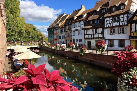 Utflukt på Alsace-vinruten
