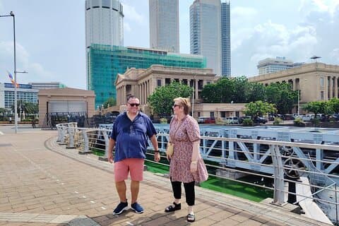 Colombo City By Tuk Tuks "The Great Walls of Colombo Fort"