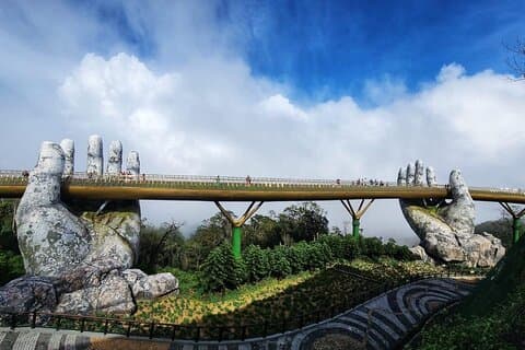 Ba Na Hills : Golden Hand Bridge( Early Morning- Private Tour )