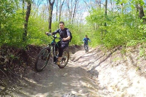 Budapest E-Mountain Biking in Buda Hills - Top of Budapest