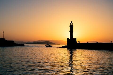 Chania evening & sunset tour from Rethymno