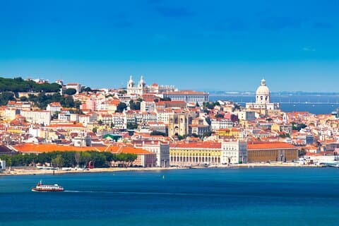 Visite libre à vélo de Porto à Lisbonne