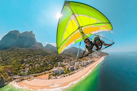 Experiencia de vuelo en colgante en Río