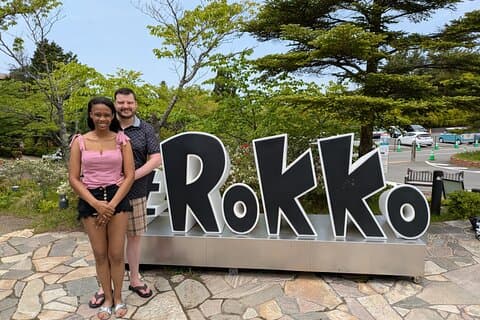 Monte Rokko e sorgente termale di Arima da Osaka