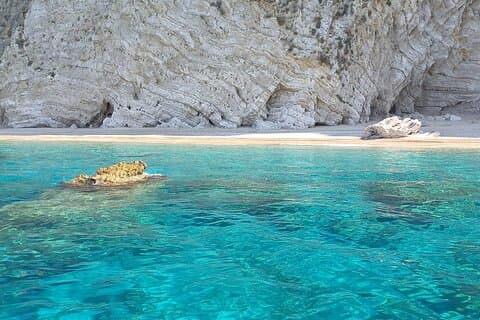 Paleokastritsa Korfu : Paradies, Yali Beach & Blue Caves Bootstour