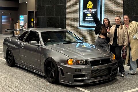 【R34】Daikoku PA Carmeet tour Tokyo Drift Vibes GTR/Supra/ R35 etc
