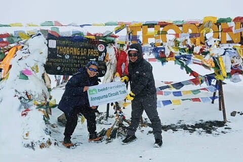 8 Tage privates geführtes Trekking im Annapurna Circuit mit Abholung