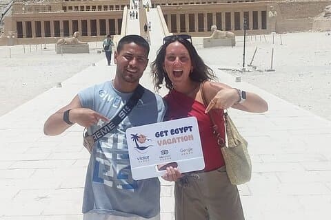 Privétour van een hele dag naar Luxor: hoogtepunten op de Oost- en Westoever