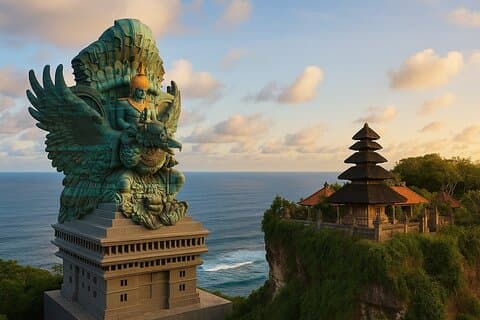 Uluwatu Kulturjuwelen und Riesenwächter