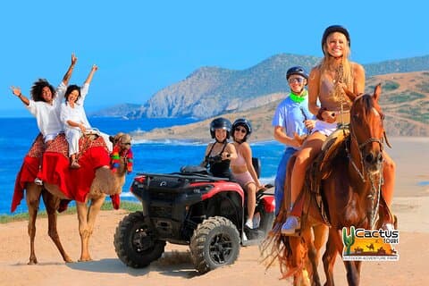 Paseo en camello y a caballo por Cabo San Lucas con aventura en ATV