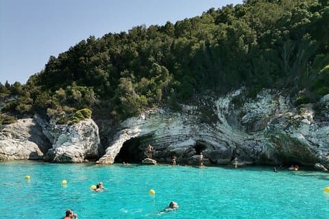 Paxos and Antipaxos Islands Cruise explore the Blue Caves