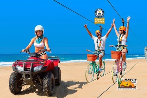 Strand ATV en Sky Bike Tour in Cabo