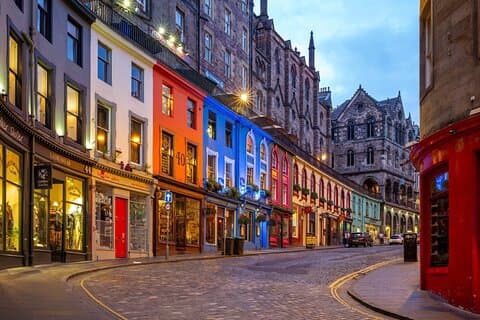 Privat rundtur i Edinburgh efter mörkrets inbrott