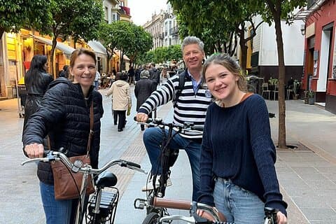 Privé elektrische fietstocht door Sevilla met een lokale gids