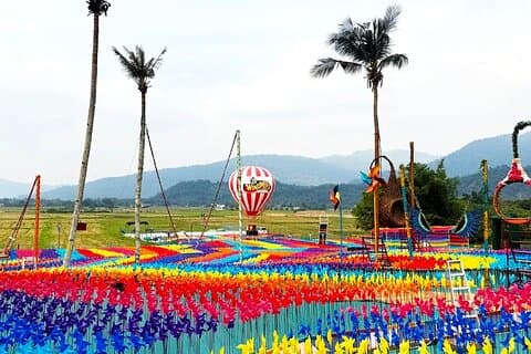 Malásia: Restaurantes em Langkawi De Windmills Selfie Park