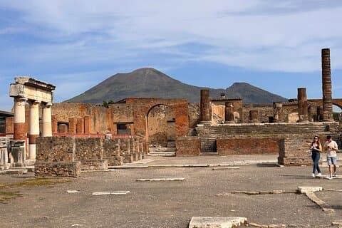 Excursão a pé por Pompeia