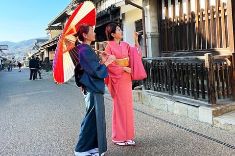 3 Hour Kimono Experience in Tokushima Historic District