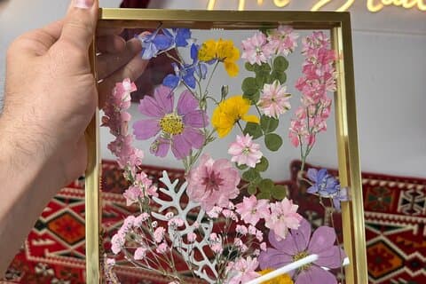 Philadelphie : Atelier d'art floral pressé