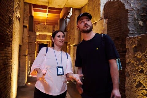 Roma: Excursión privada al Coliseo, Arena y Metro con recogida