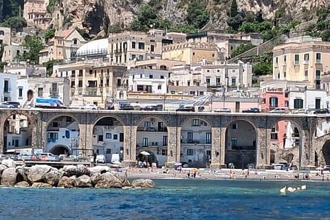 Experience the Magic of the Coast from the sea: Maiori & Amalfi in Positano