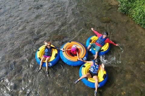 Karta över La Fortuna River