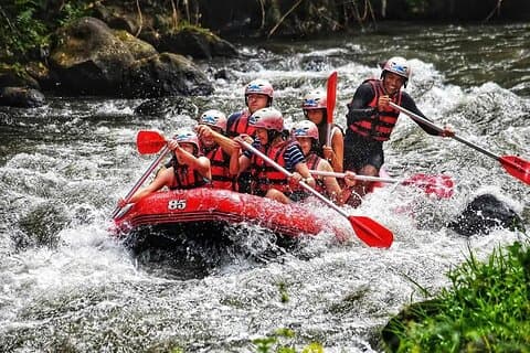 Ubud Ayung River Rafting + Déjeuner - TOP Choix !!
