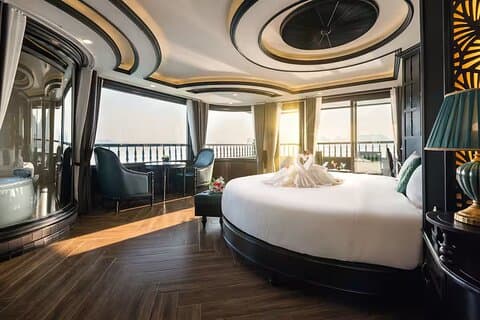 Beste 5-Sterne 2D1N Halong Bay & Lan Ha Bay Kreuzfahrt ab Hanoi