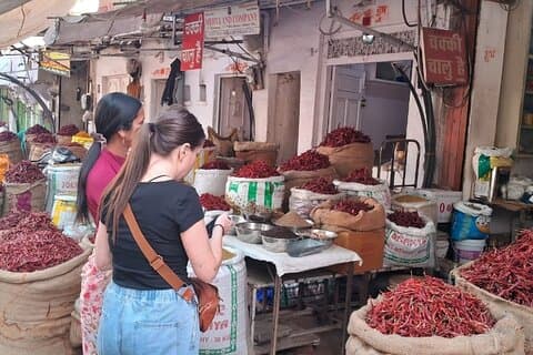 Rajasthani Cooking Class with Spice & Veg Market visits