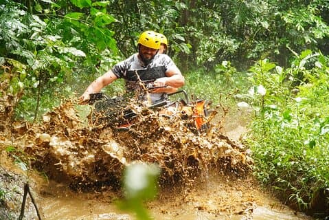 ATV Quad sykkel eventyr med Ubud Monkey Forest og Bali Swing
