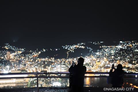Nagasaki Mt. Inasa : Privat transfer till Nya världens 3 bästa nattvy