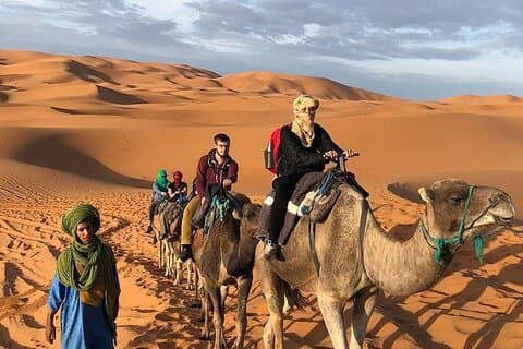 3 - Dag Marrakech til Fes Sahara ørken tur og kamel tur