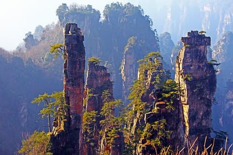 1-Day Private Tour to ZJJ National Forest Park & Avatar Mountain