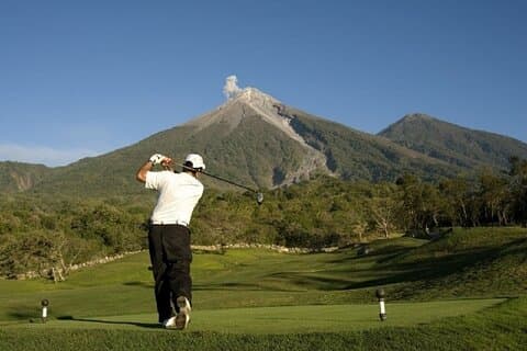 Mayan fire Golf Experience from Quetzal Port