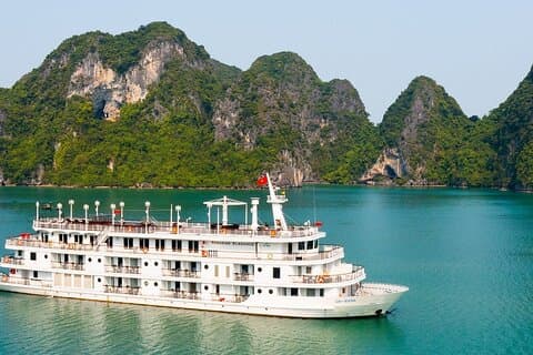 Cruzeiro 5 Estrelas Halong Bay Tour de luxo de 2 dias e 1 noite