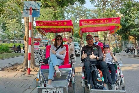 Hanoi Private Cyclo Tour : Utforska de gamla kvarterens kultur och charm