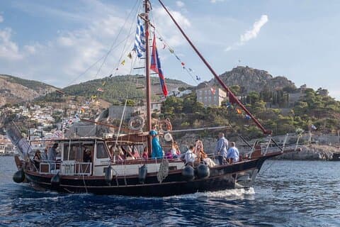 Sunset Cruise Athens Riviera – Half Day Swimming&BBQ onBoard